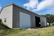 30X51X12 Vertical Roof Steel Building with Concrete Slab and Permitting Package