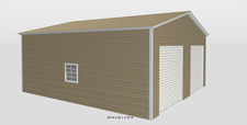 24X26X10 Vertical Style Steel Building /// AVAILABLE FOR ORDER
