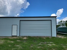 30X61X12 Vertical Roof Steel Building with Concrete Slab and Permitting Package