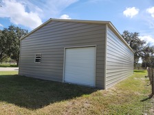 30X51X12 Vertical Roof Steel Building with Concrete Slab and Permitting Package