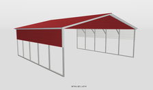 24X26X8 Vertical Style Carport /// AVAILABLE FOR ORDER