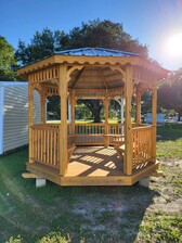 10X10 YODER GAZEBO /// SOLD (AVAILABLE FOR SPECIAL ORDER  )