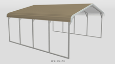 20X21X7 Regular Style Carport /// AVAILABLE FOR ORDER